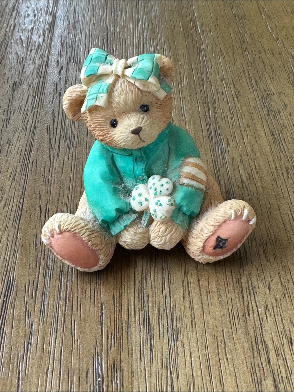Cherished Teddies St. Patrick’s Day Figurine.